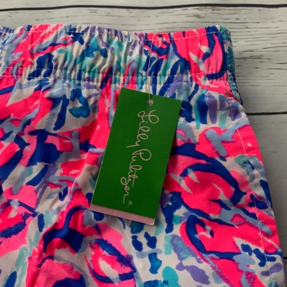 Lilly Pulitzer Mens Capri Trunk in Cosmic Coral - Picture 7 of 8